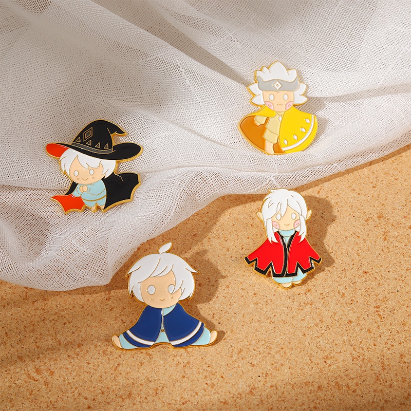 Huy Hiệu Cài Áo Hình Các Nhân Vật Trong Game Genshin Impact Sky: Kids of the Light