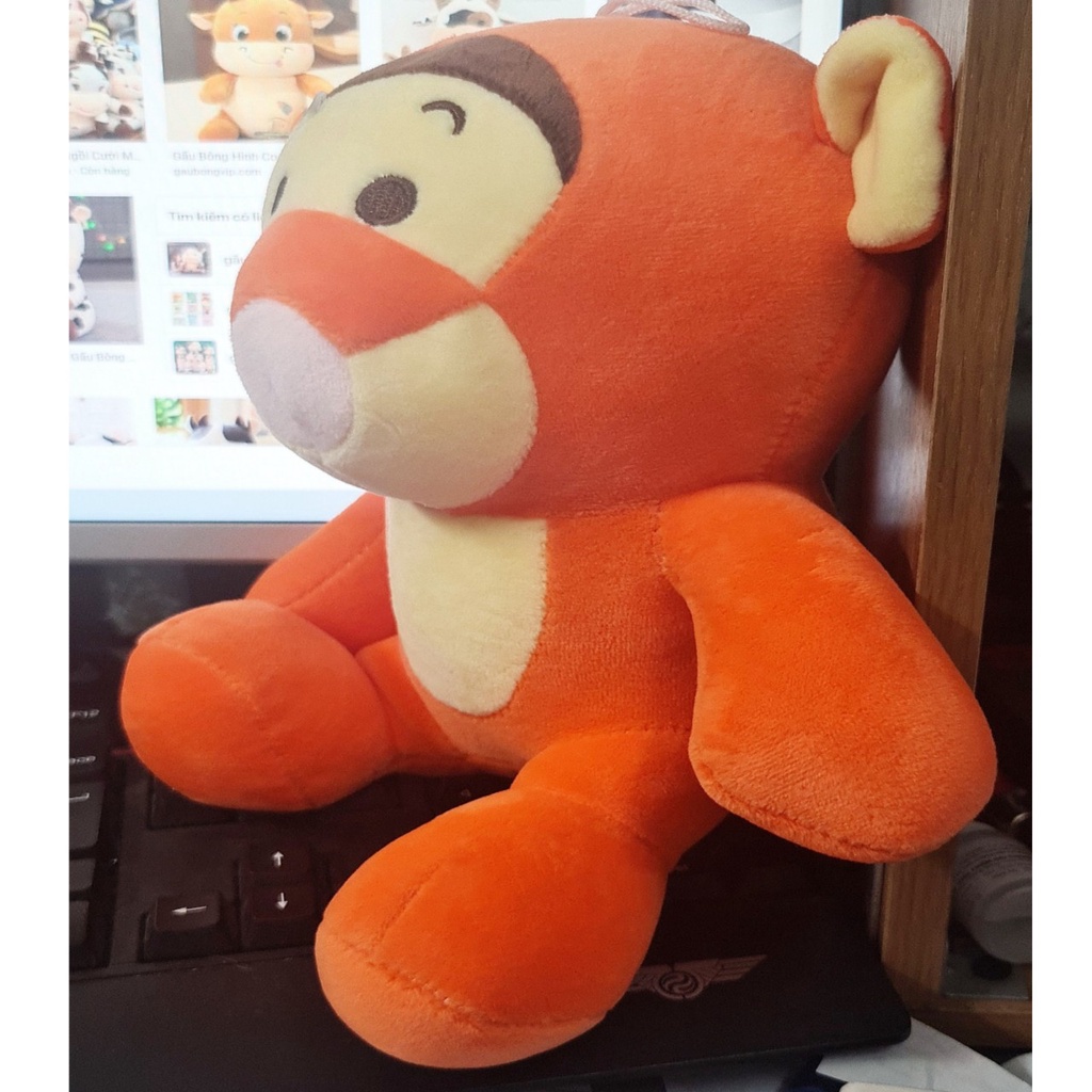 ( Quà Tặng ) Gấu bông tiger như hình cute dễ thương ( có dây treo )