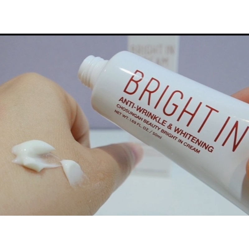 Kem dưỡng truyền trắng  anti - wrinkle & whitening chosungah beauty bright in cream 50ml