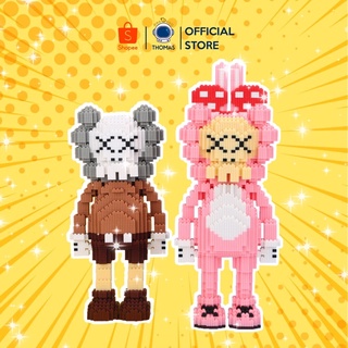 Lego lắp ráp bộ đồ chơi 3d cho bé mô hình kaws