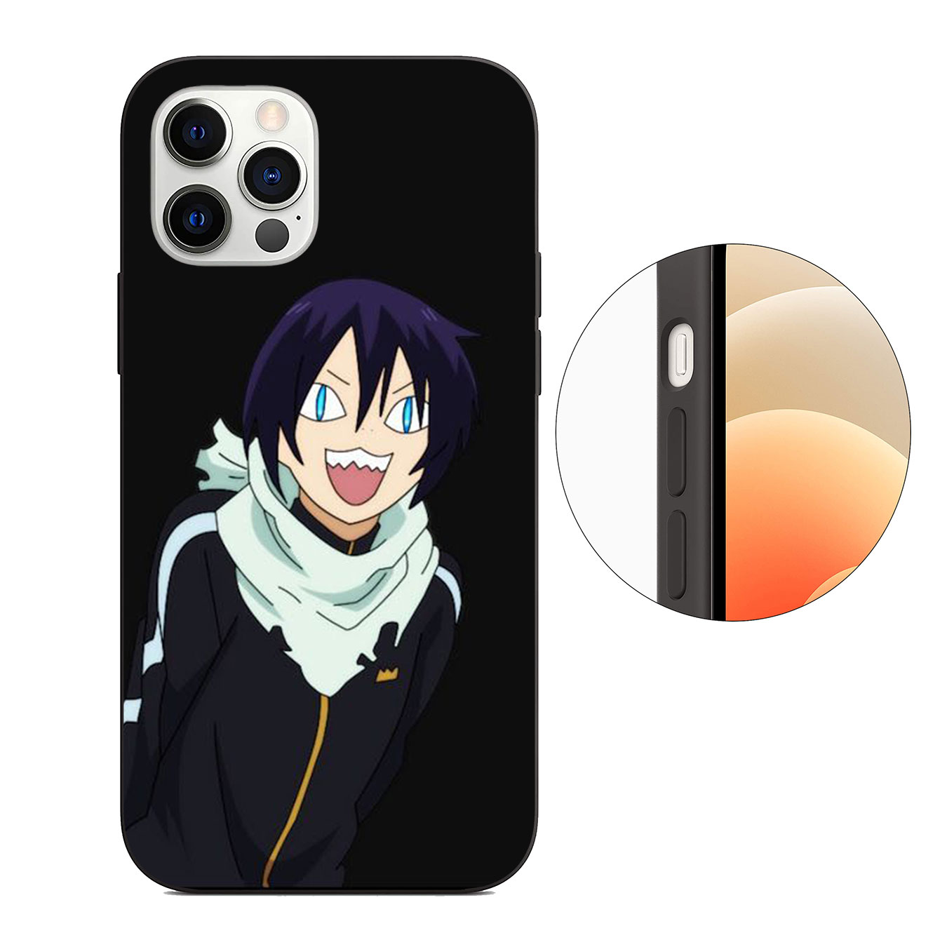 iPhone 12 Mini 11 Max Pro SE 2020 XR Phone Case Soft Silicone Casing B20 Anime Noragami Yato funny