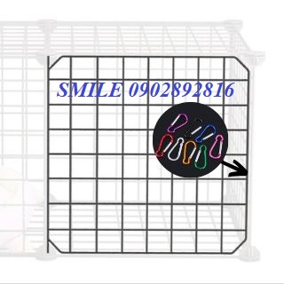 (TẶNG MÓC KHÓA CHUỒNG) COMBO CHUỒNG,LỒNG LƯỚI THÉP GHÉP DÀNH CHO CHÓ MÈO THÚ CƯNG ĐA NĂNG