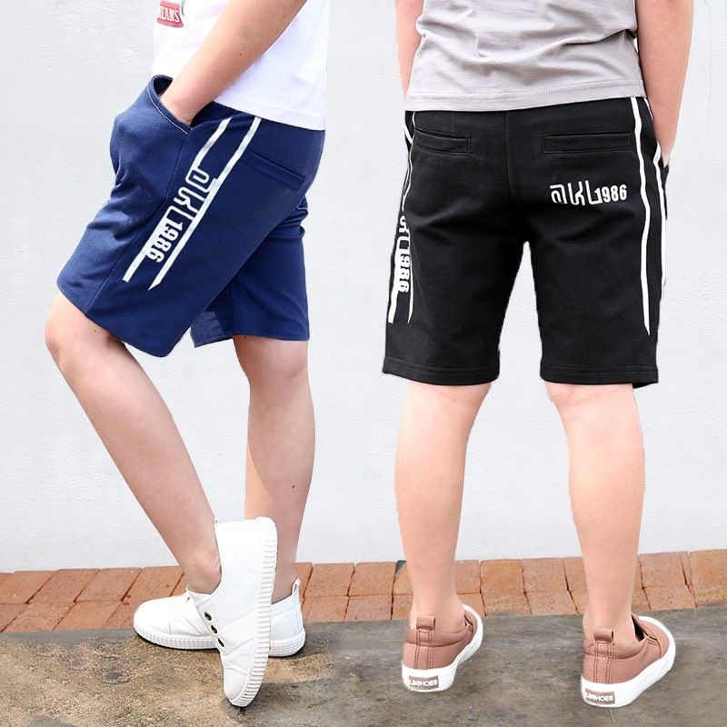 Quần short bé trai chất cotton AKL, quần thun bé trai size đại (2702)