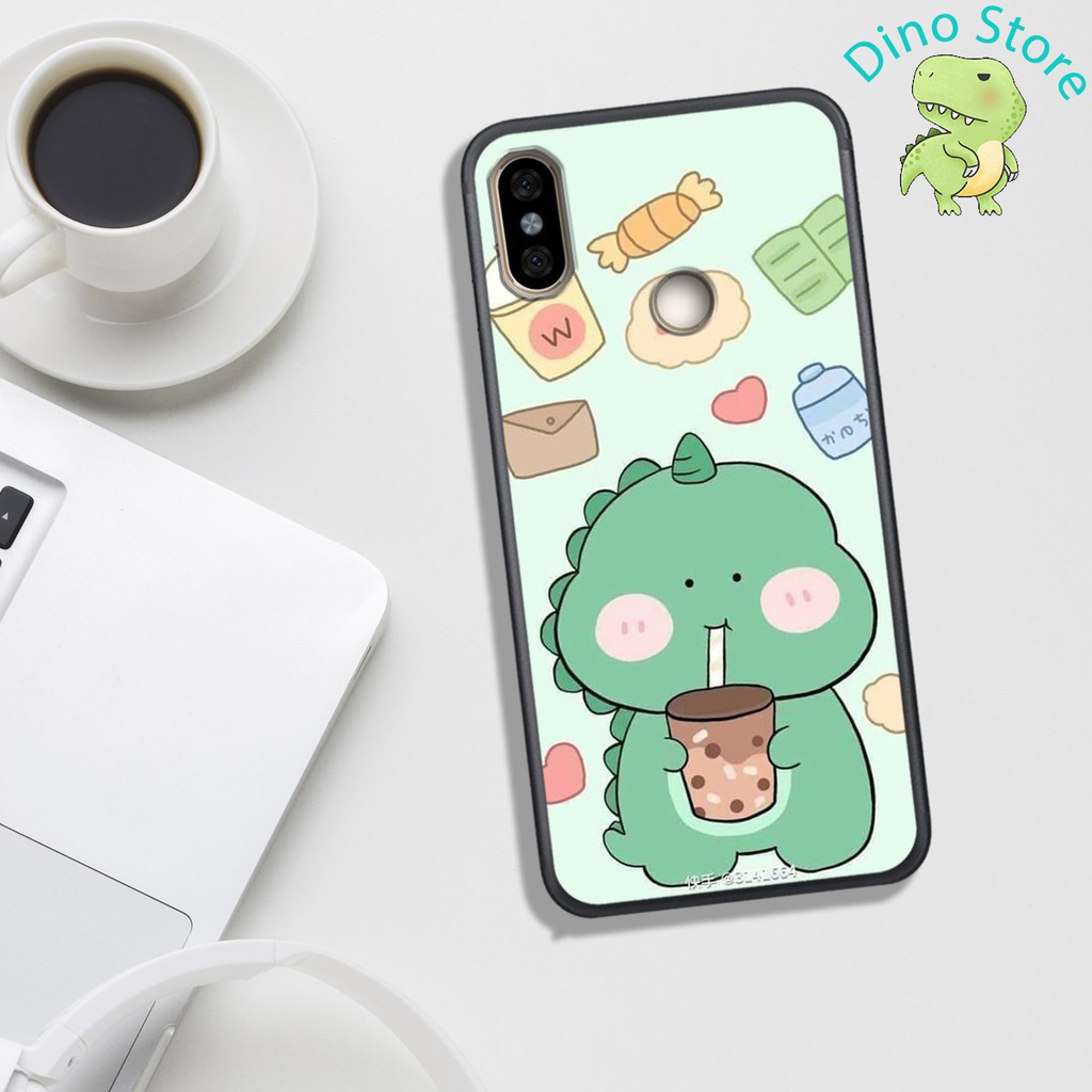 ỐP LƯNG XIAOMI REMID NOTE 5/5 PRO/NOTE 6/6 PRO  ,  IN HÌNH KHỦNG LONG NGỘ NGHĨNH VÀ CUTE