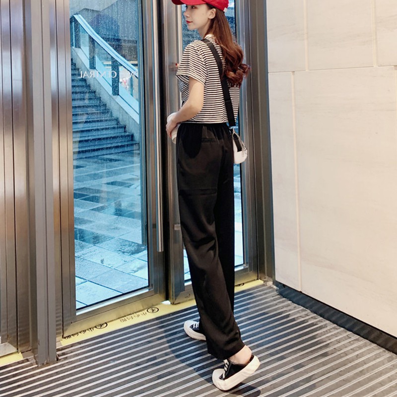 Quần Dài Ống Rộng Thời Trang Mùa Thu Cho Nữ