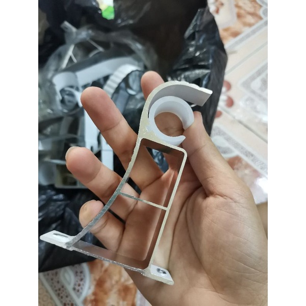 Trụ đỡ sào rèm chống trầy - fi 27