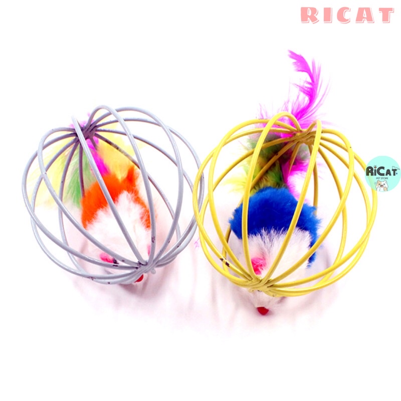 Đồ chơi cho Mèo cưng - Bóng Lồng Chuột