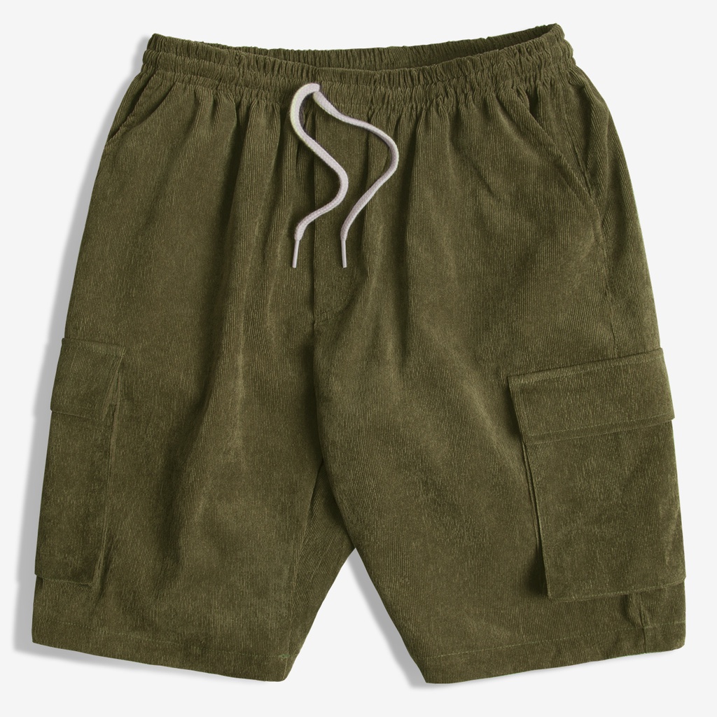 Quần Short Đùi Túi Hộp Nhung Tăm Nam ROUGH 5 Màu Trẻ Trung, Cá Tính