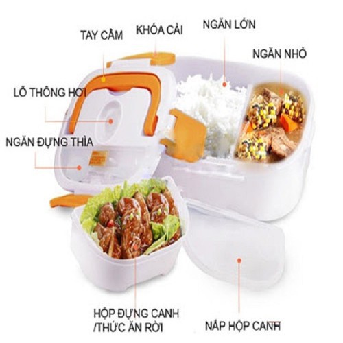 hộp đựng cơm magic bullet | hộp hâm nóng cơm | hộp ủ cơm | ruột inox - hộp đựng cơm magic bullet