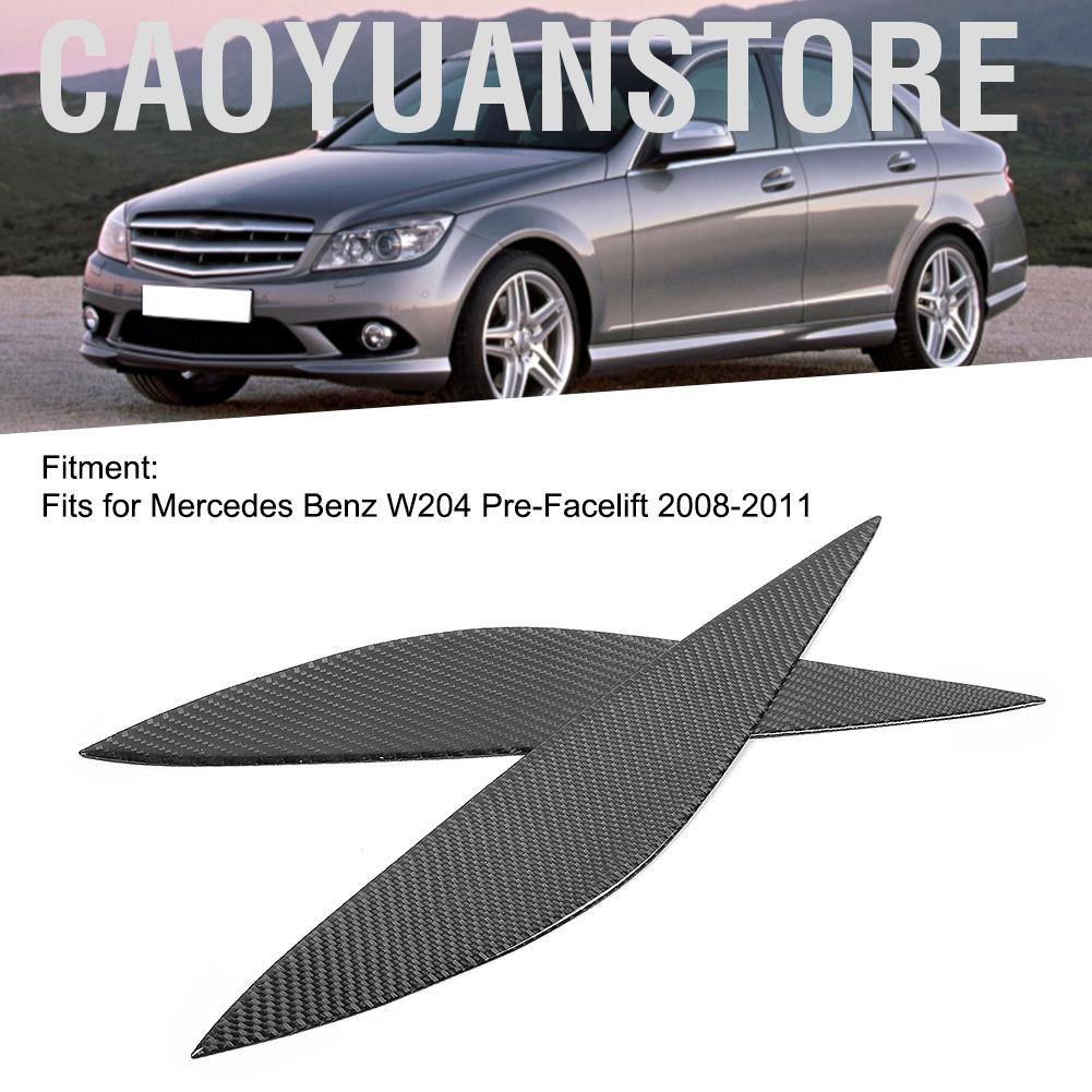 Set 2 Khung Viền Đèn Pha Xe Ô Tô Mercedes Benz W204