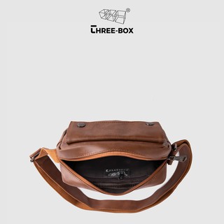 Túi chéo mini da Unisex Three-box I MS3596