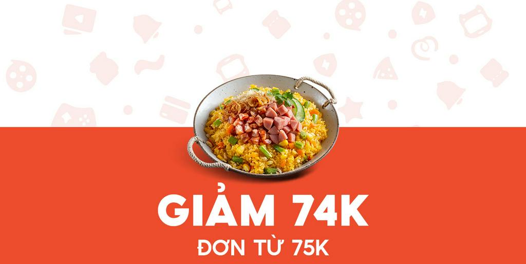 - Cơm Rang Quốc Dân - Giảm 74K cho Cơm Rang Quốc Dân Đặc Biệt