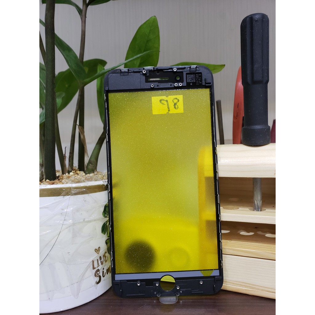 Kính ép iPhone 8 Plus đen - GSM Hải Phòng