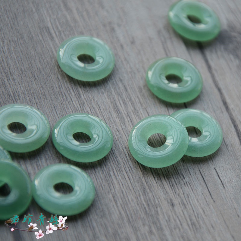 Bingyingge Phụ Kiện Khóa Vòng Tay / Dây Chuyền / Vòng Tay Bằng Đá Tự Nhiên 17MM diy