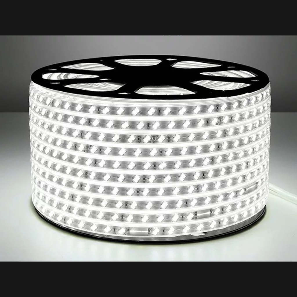 Đèn led dây 220V 2835 100m/cuộn siêu sáng thương hiệu ESNCO dùng trang trí ngoài trời  hắt ttrần thạch cao