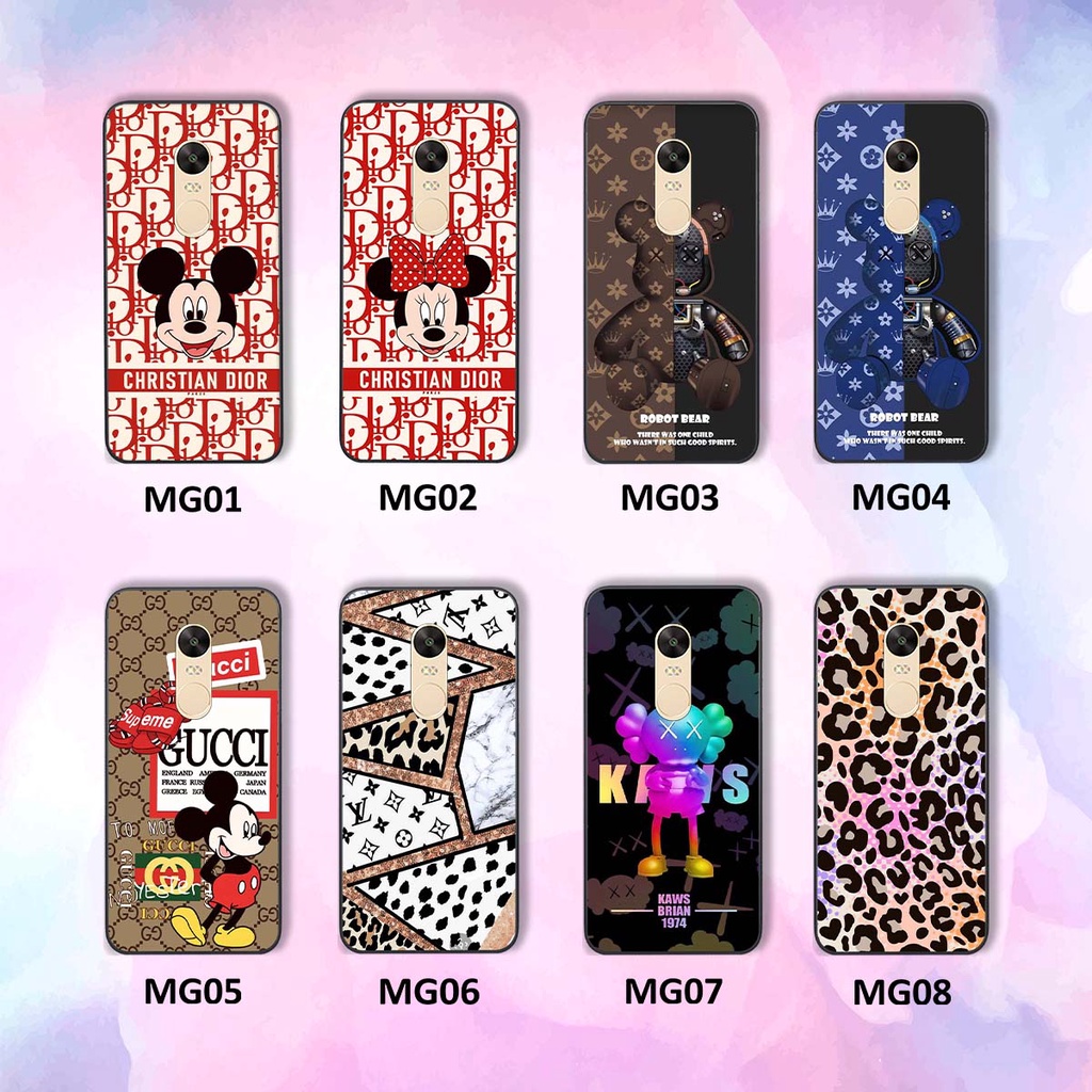 Ốp lưng Xiaomi REDMI NOTE 4 / NOTE 4X hình thương hiệu, thời trang, cute, đáng yêu