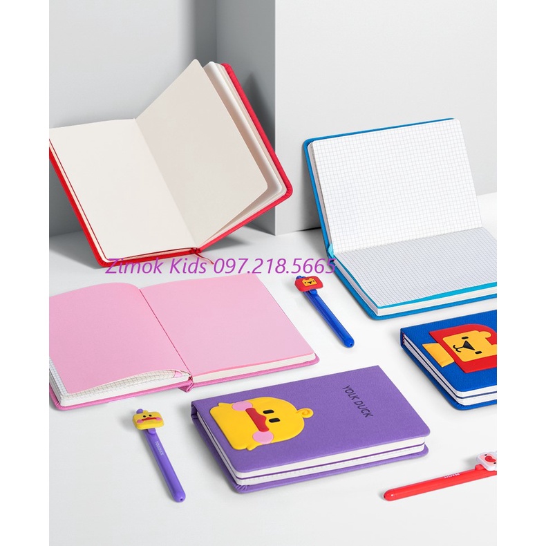 Sổ tay UEK notebook dòng kẻ rõ nét giấy đẹp có ô caro