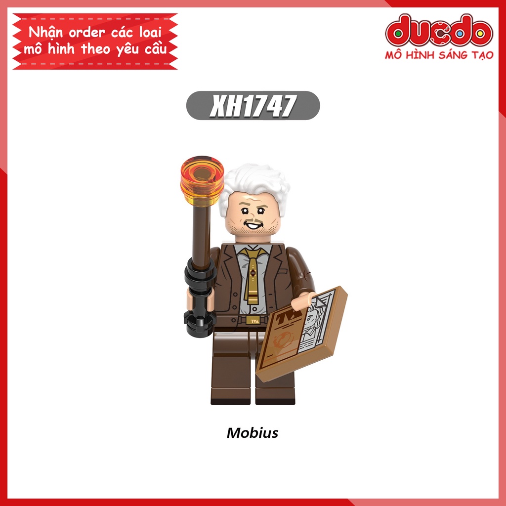 Minifigures các nhân vật trong seri Loki - Đồ chơi Lắp ghép Xếp hình Mini Mô hình Iron Man XINH X0318