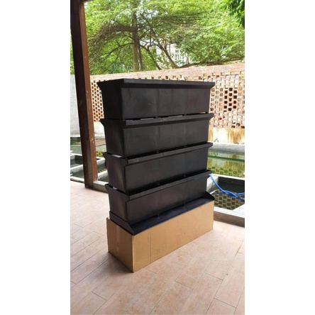 Baki Lọc Dàn Mưa Hồ Cá Koi 3 Khay