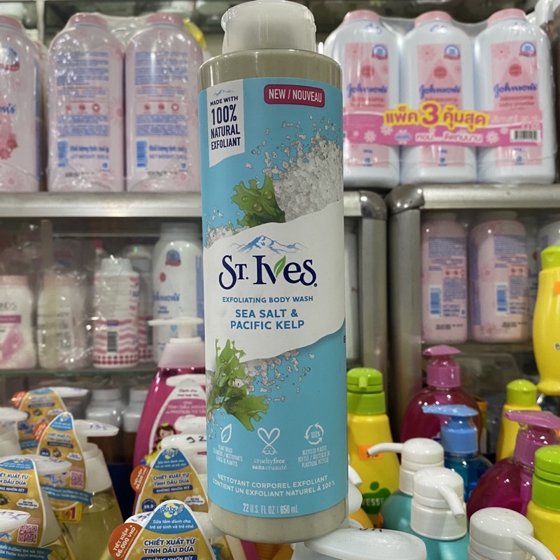 Sữa Tắm St. Ives Muối Biển 650ml