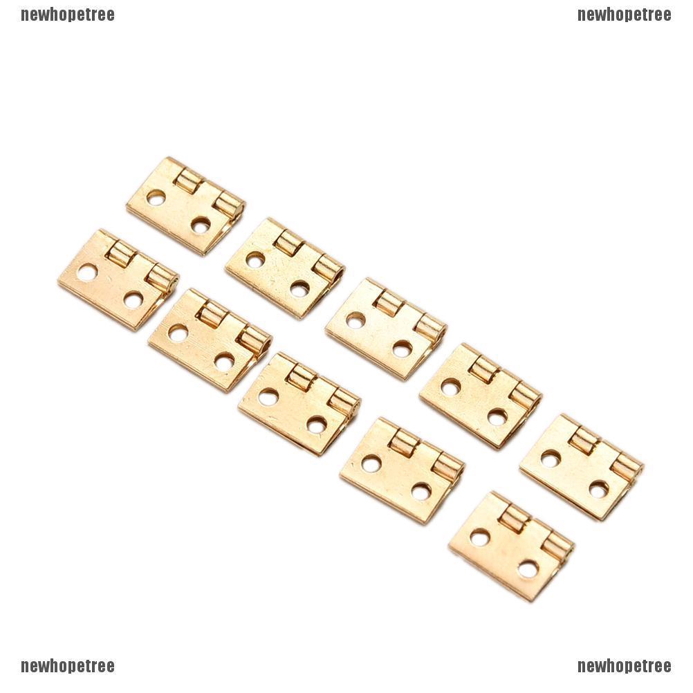 Set 20 Bản Lề Kim Loại Mini Tỉ Lệ 1 / 12 Trang Trí Nhà Búp Bê