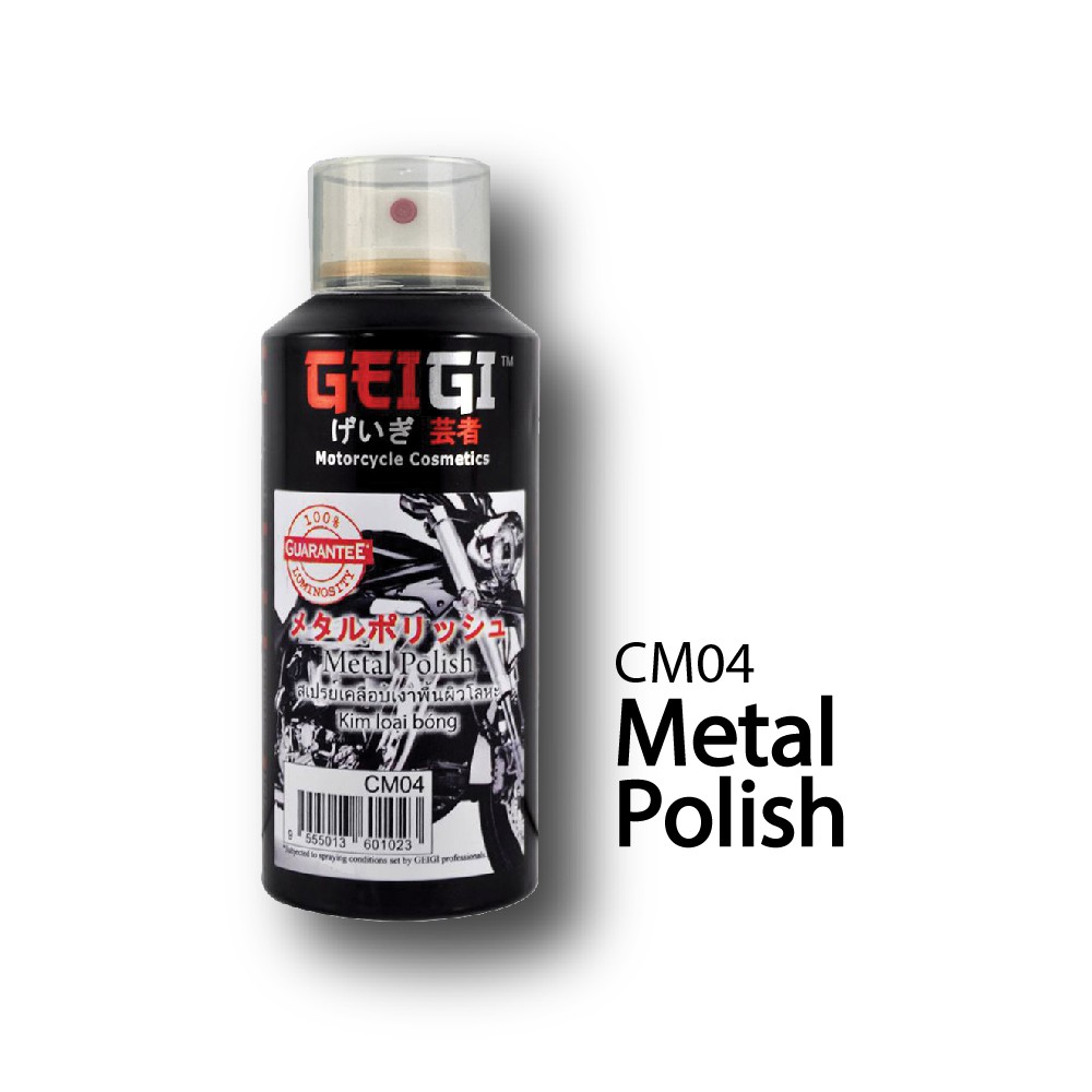 Chai xịt đánh bóng kim loại GEIGI METAL POLISH CM04