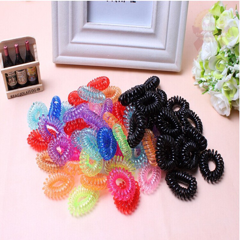 Dây chun buộc tóc lò xo nhựa PKTT105SP2