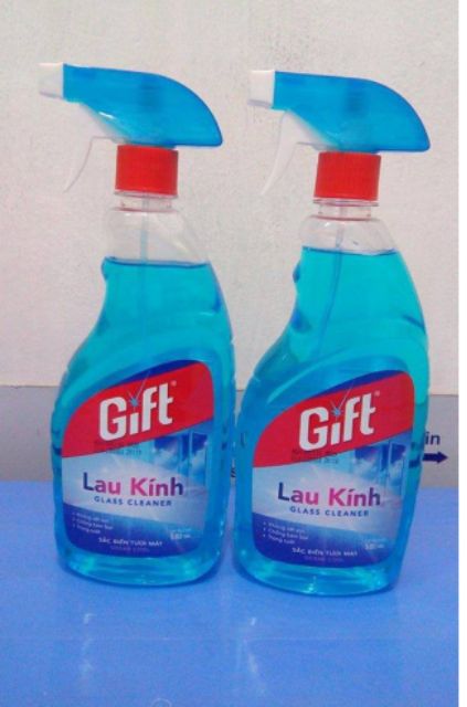 Nước lau kính Gift (loại can 4L hoặc chai 580ml)