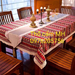 Khăn trải bàn thổ cẩm kích thước 1m x1,5m.mẫu 1-20