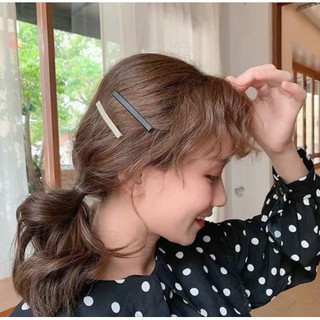 Kẹp tóc siêu mỏng phong cách dễ thương năng động (giao màu ngẫu nhiên)