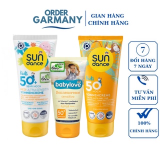 Kem chống nắng trẻ em Babylove/Sundance cho bé từ sơ sinh