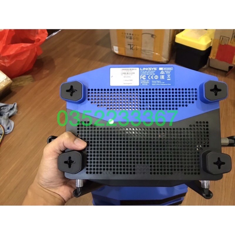 Router Wifi Linksys WRT1900AC, nạp sẵn firmware expressvpn, openwrt