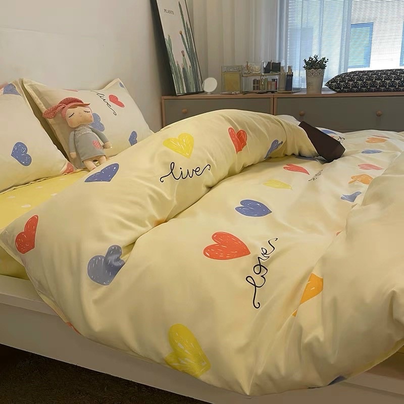 bộ chăn ga gối poly nhập khẩu