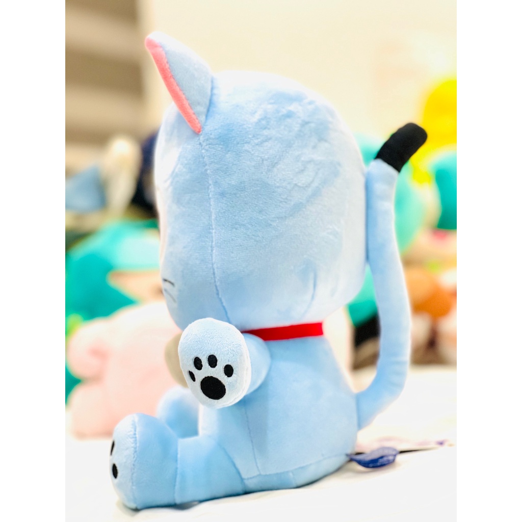 Gấu bông HAPPY BLUE CAT - phim EDENS ZERO - Chính hãng PEANUTS CLUB