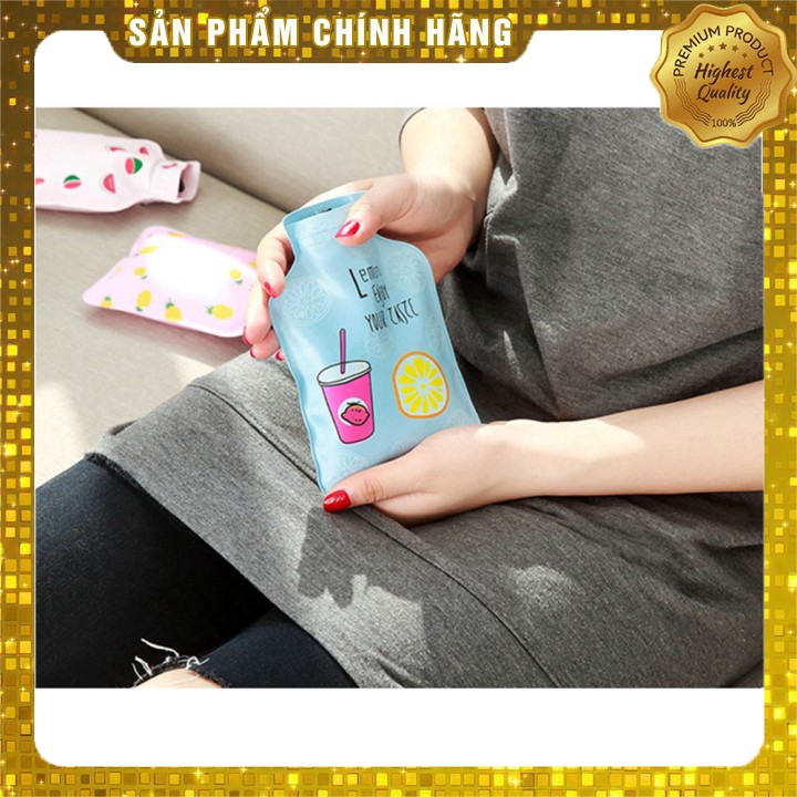 Túi Nước Chườm Nóng Lạnh Size Trung 15.5cm Mini Bỏ Túi- Phukientuiloc