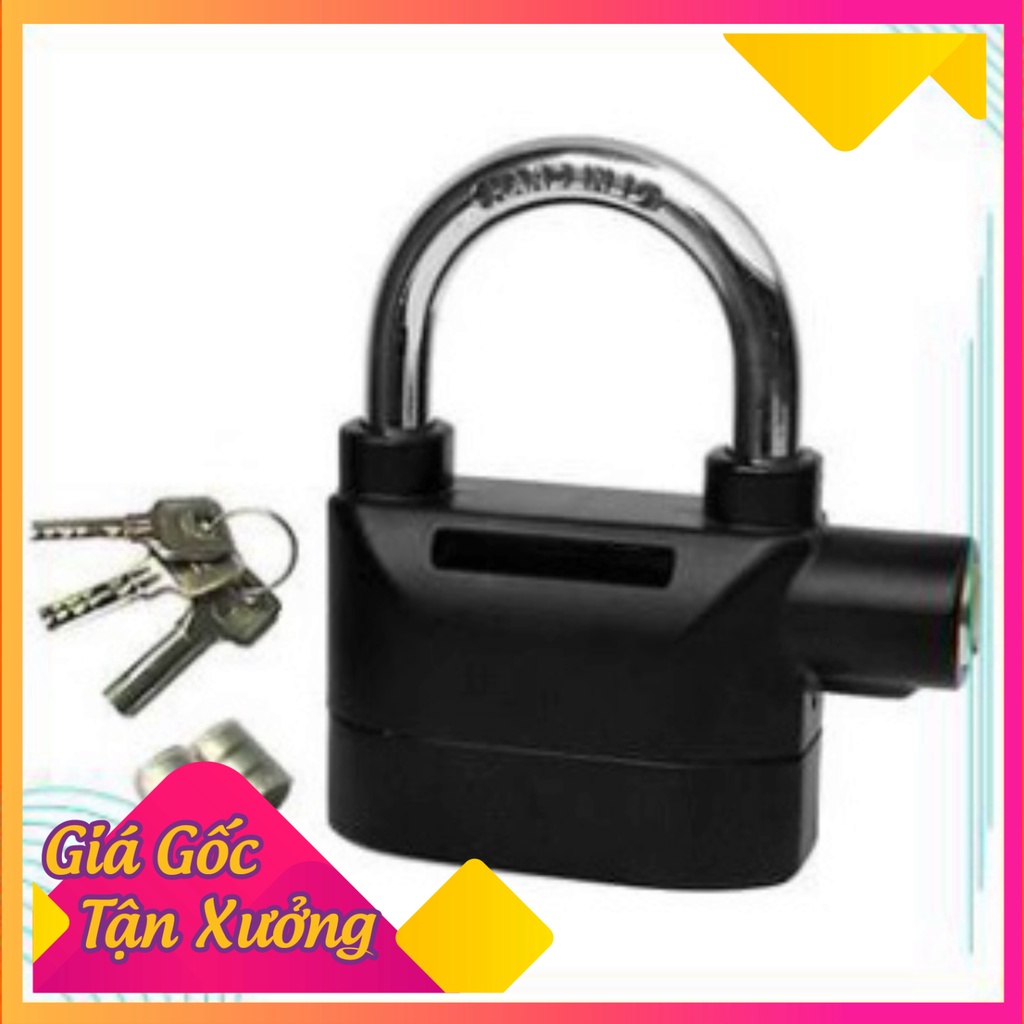 Khóa Chống Trộm Xe Máy Thông Minh Hú Còi Khi Có Tác Động 💖 Chilinh Store