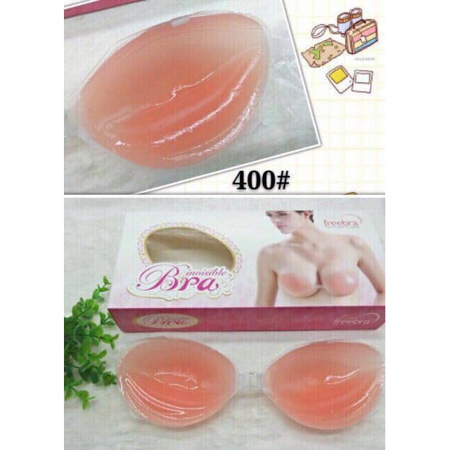 [ Mã WASTAPR giảm 10K đơn 50K] Hot hit - Áo Bra dán ngực silicon Full hộp (Tặng kèm quai trong) - ÁO DÁN SILICON