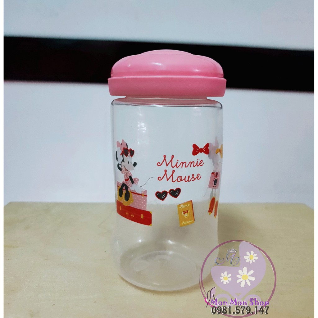 Bình trữ sữa mẹ 250ml/ 270ml cổ thường/ cổ rộng có thể gắn thêm núm Upass/Disney made in Thailand