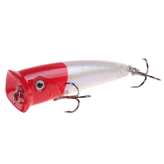 Mồi Câu Cá Nổi 3D Bằng Nhựa ABS Cứng Kèm Móc Câu 7cm / 10g