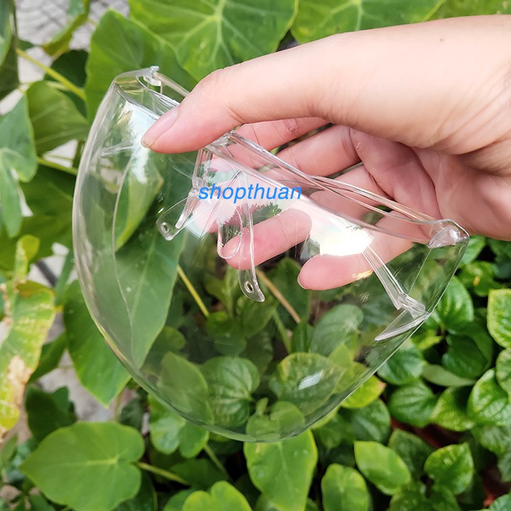 Kính mặt nạ trong suốt - chống giọt bắn, che hết khuôn mặt, bảo hộ chống bụi gió đi đường | BigBuy360 - bigbuy360.vn