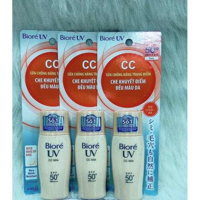 kem Chống Nắng Lót Trang Điểm CC Bioré SPF50 | BigBuy360 - bigbuy360.vn