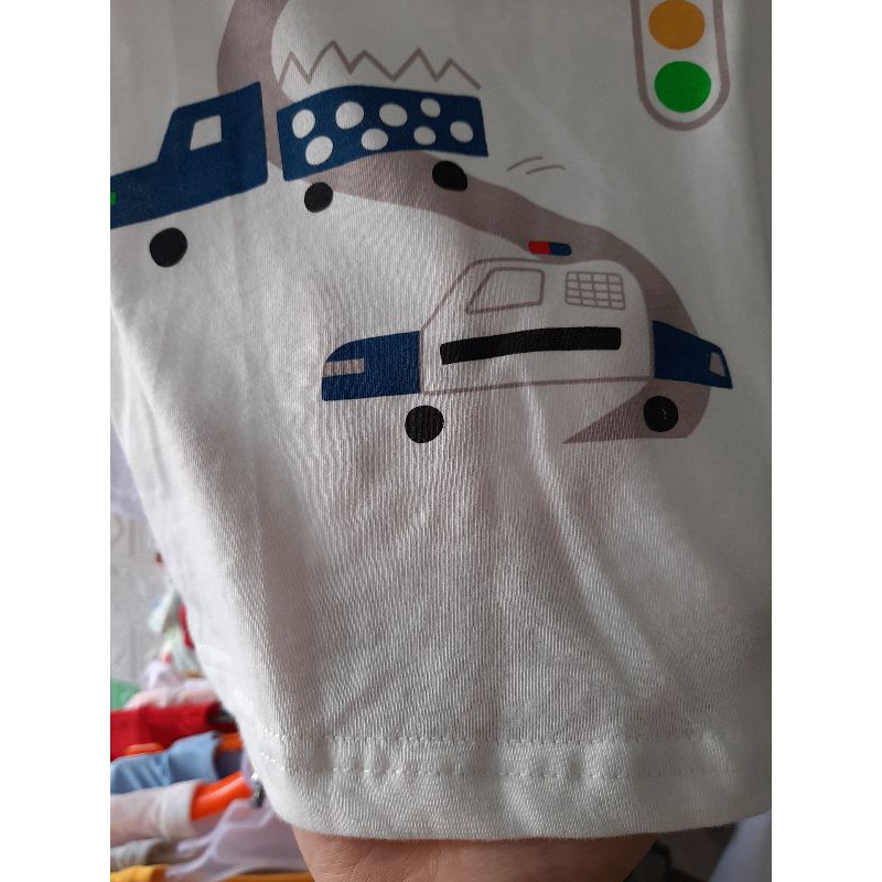 [Chuẩn Hãng] Áo Thun Ngắn Tay 100% Cotton 27Kids Cho Bé Trai 2 3 4 5 Tuổi