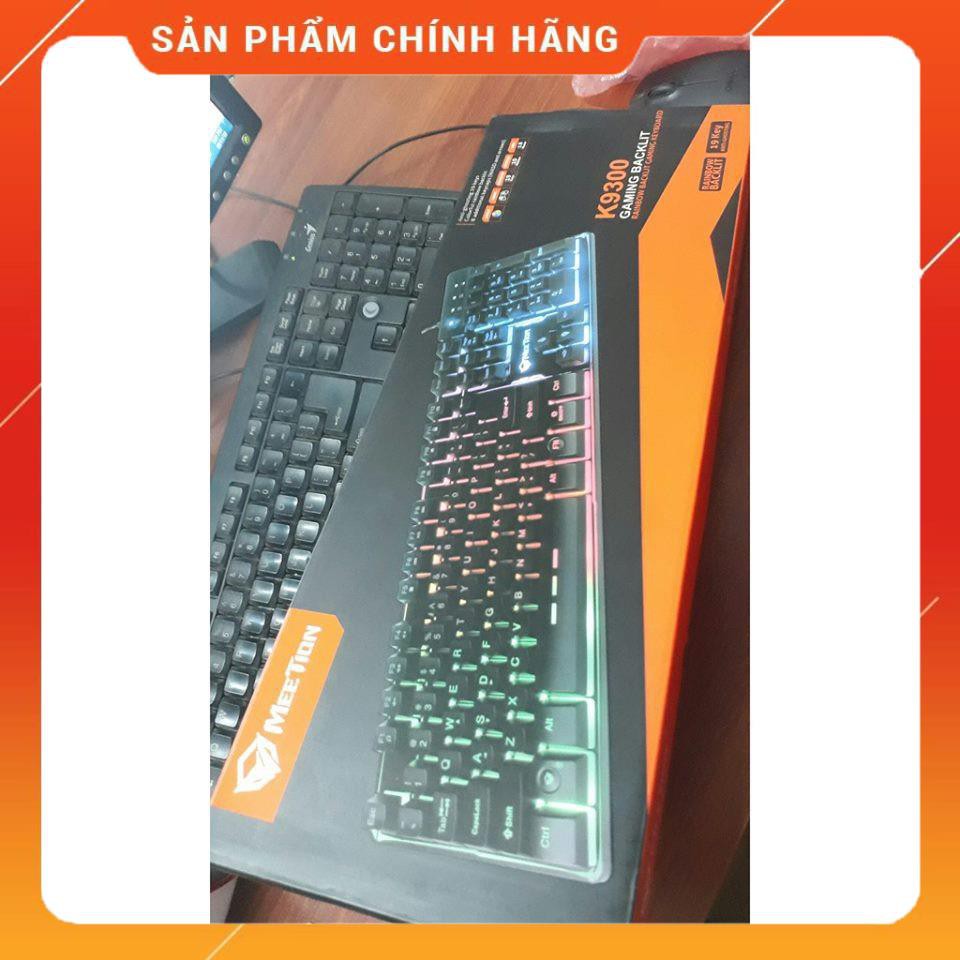 Bàn phím giả cơ Meetion K9300 led 7 màu dailyphukien