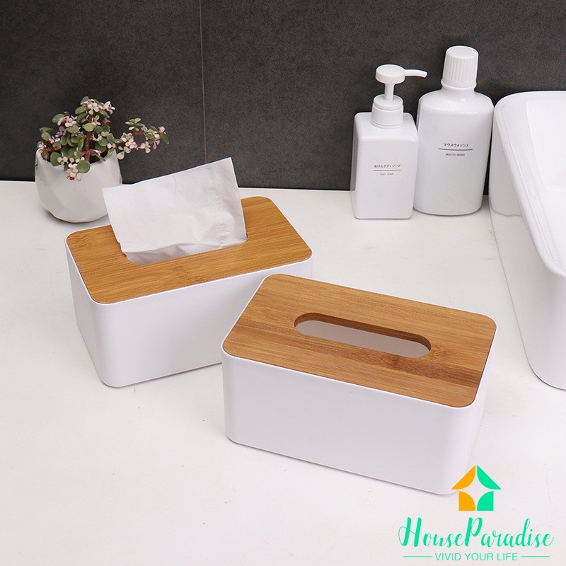 Hộp Đựng Khăn Giấy Để Bàn Đa Năng