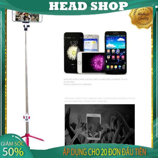 Gậy tự sướng Tripod Selfie Stick ba chân Bluetooth đa năng (Gía sỉ ) HEAD SHOP