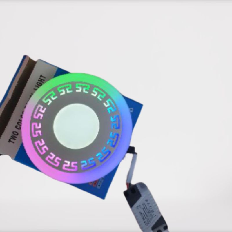 (RẺ VÔ ĐỊCH) ĐÈN LED ÂM TRẦN HOA VĂN SẮC NÉT 3 CHẾ ĐỘ SÁNG