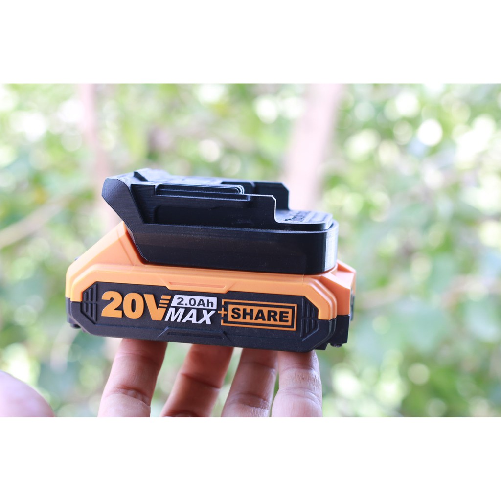 Ngàm chuyển pin Ingco Total cho máy Makita