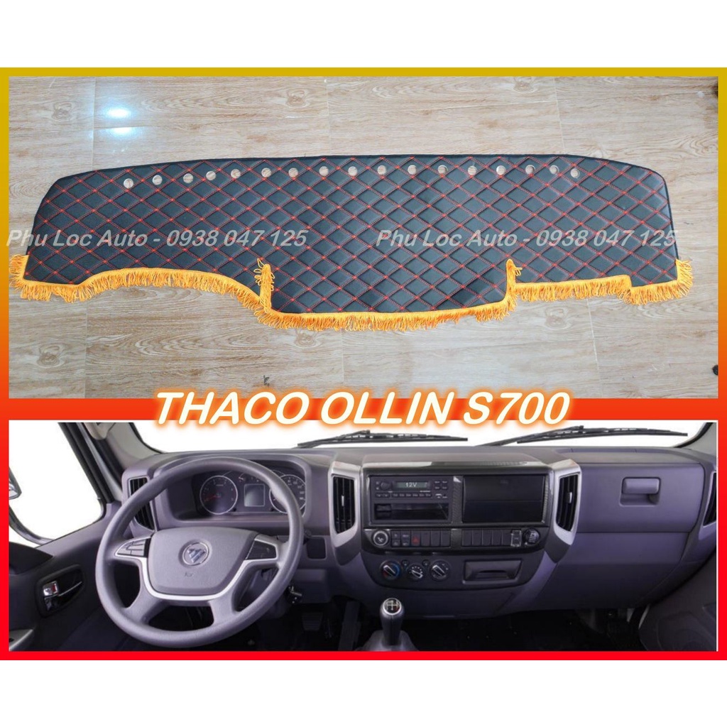 Thảm chống nắng taplo xe tải Thaco Ollin 3 tấn 5 S700