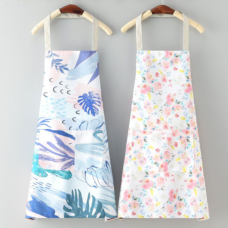 Tạp Dề Nấu Ăn Chống Thấm Nước Và Dầu Tiện Dụng Cho Nhà Bếp