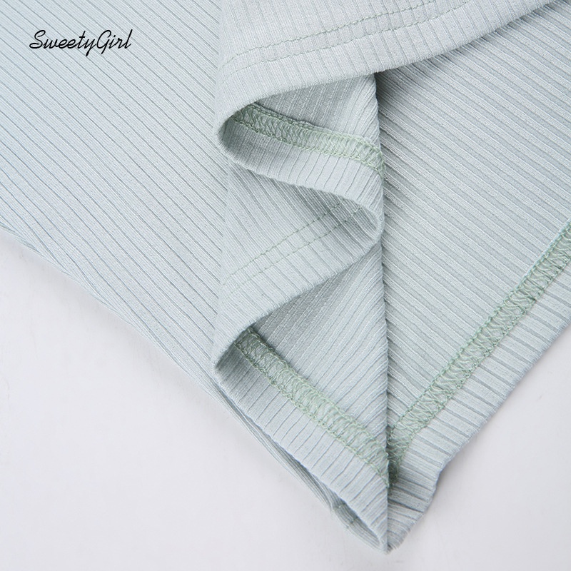 Áo Thun Tay Dài Cổ Chữ V Dáng Ôm Màu Xanh Nhạt Phối Ren Cài Khuy Thời Trang 2022 Dành Cho Bạn Nữ